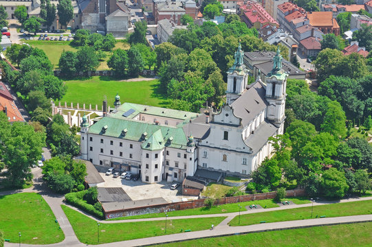 Fototapeta Skalka Sanctuary in Cracow, Krakow, Poland