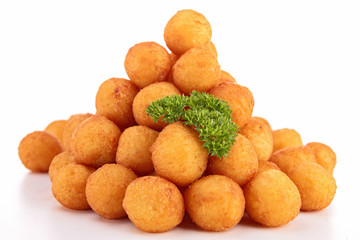 isolated dauphine potato