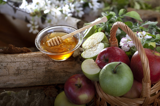 Honey and apples