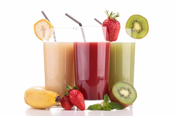 isolated fruit juice