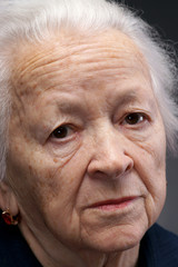 Portrait of  old woman