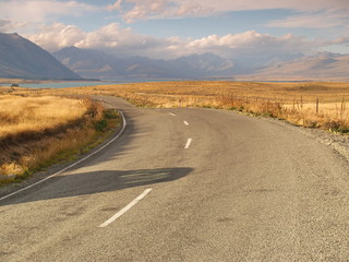 Landscape in New Zealand