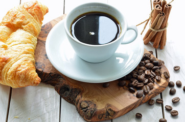 Coffee and Croissant