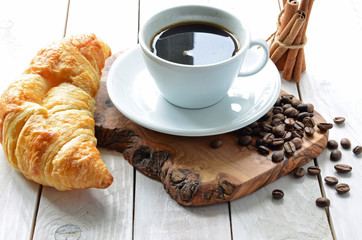 Coffee and Croissant