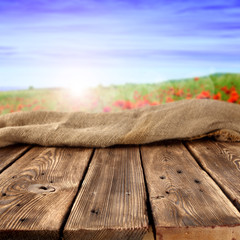 table and nature