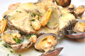 Merluza en salsa verde