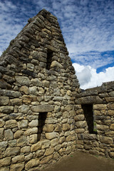 Machu Picchu, the ancient Inca city in the Andes, Peru