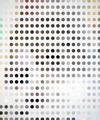 Abstract colorful circle halftone background vector illustration