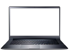 Laptop computer isolated