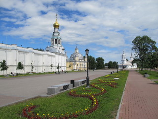 Кремлевская площадь в Вологде