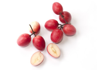 Carunda fruit isolated on the white background