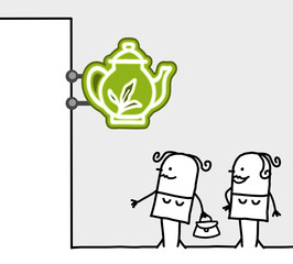 tea sign