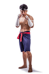 a thai boxer