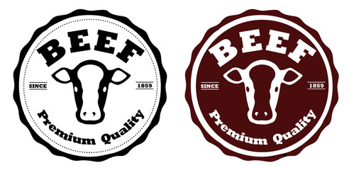 Beef labels