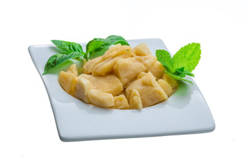 Hard estonian cheese