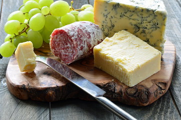 Cheese and Grapes