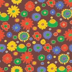 Floral texture