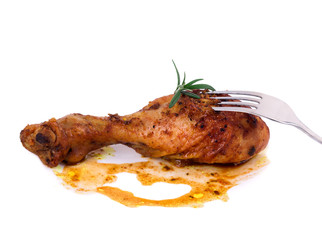 roasted chicken ham