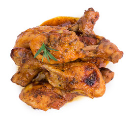 roasted chicken ham