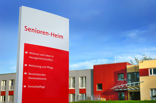 Seniorenheim Schild Altersheim