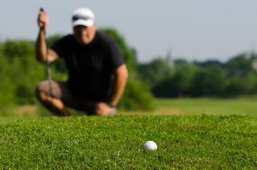 senior golfer