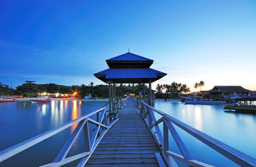 Twilight at Old Jetty