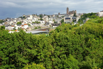 Rodez, ville à la campagne