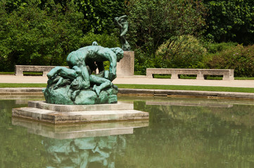 jardin du musée Rodin à Paris