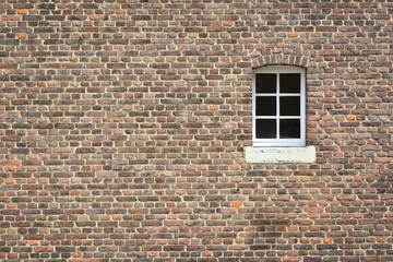Fototapeta premium brick wall with window