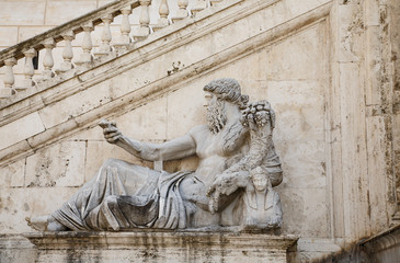 Obraz premium Statue of Neptune