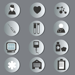 circle medical icons