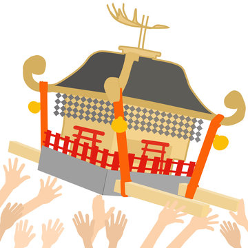 神輿 の画像 1 8 件の Stock 写真 ベクターおよびビデオ Adobe Stock