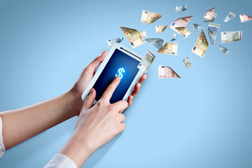 Smartphone in hand