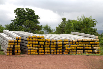 Group of concrete electricity