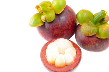 Tropical fruit mangosteen