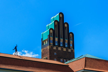 Hochzeitsturm in Darmstadt auf der Mathildenhöhe