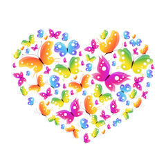 heart,,butterflies
