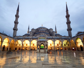 The Blue Mosque in Istanbul Turkey