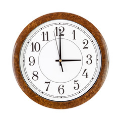 Clock face showing 3 o'clock