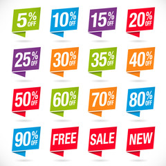Discount price tags