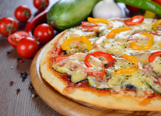 vegetable pizza