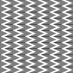 Seamless geometric zigzag pattern. Striped texture.