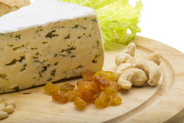 Cheese with mold