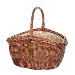 Einkaufskorb aus Weide, shopping basket