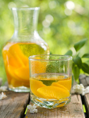 Fruit lemonade or Sangria