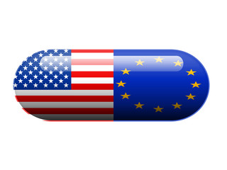 American and European pill