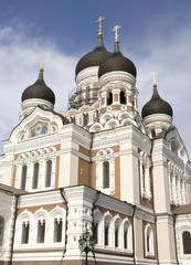 Fototapeta na wymiar Orthodox Cathedral Church