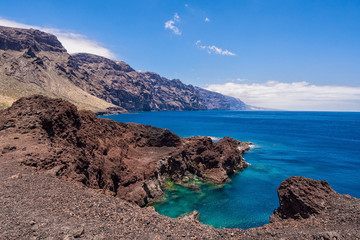 Die Atlantikküste auf Teneriffa.