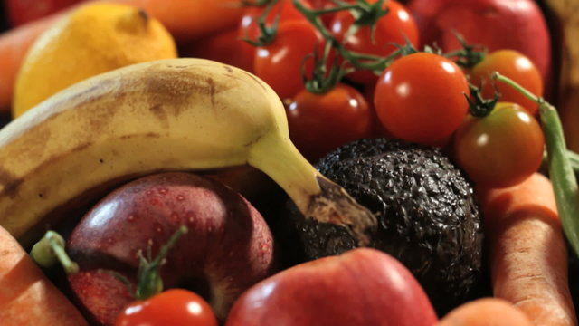 Tracking shot of vegetables. Find similar clips in our portfolio