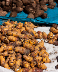 Potatoes, Market Day at Pisac, Peru